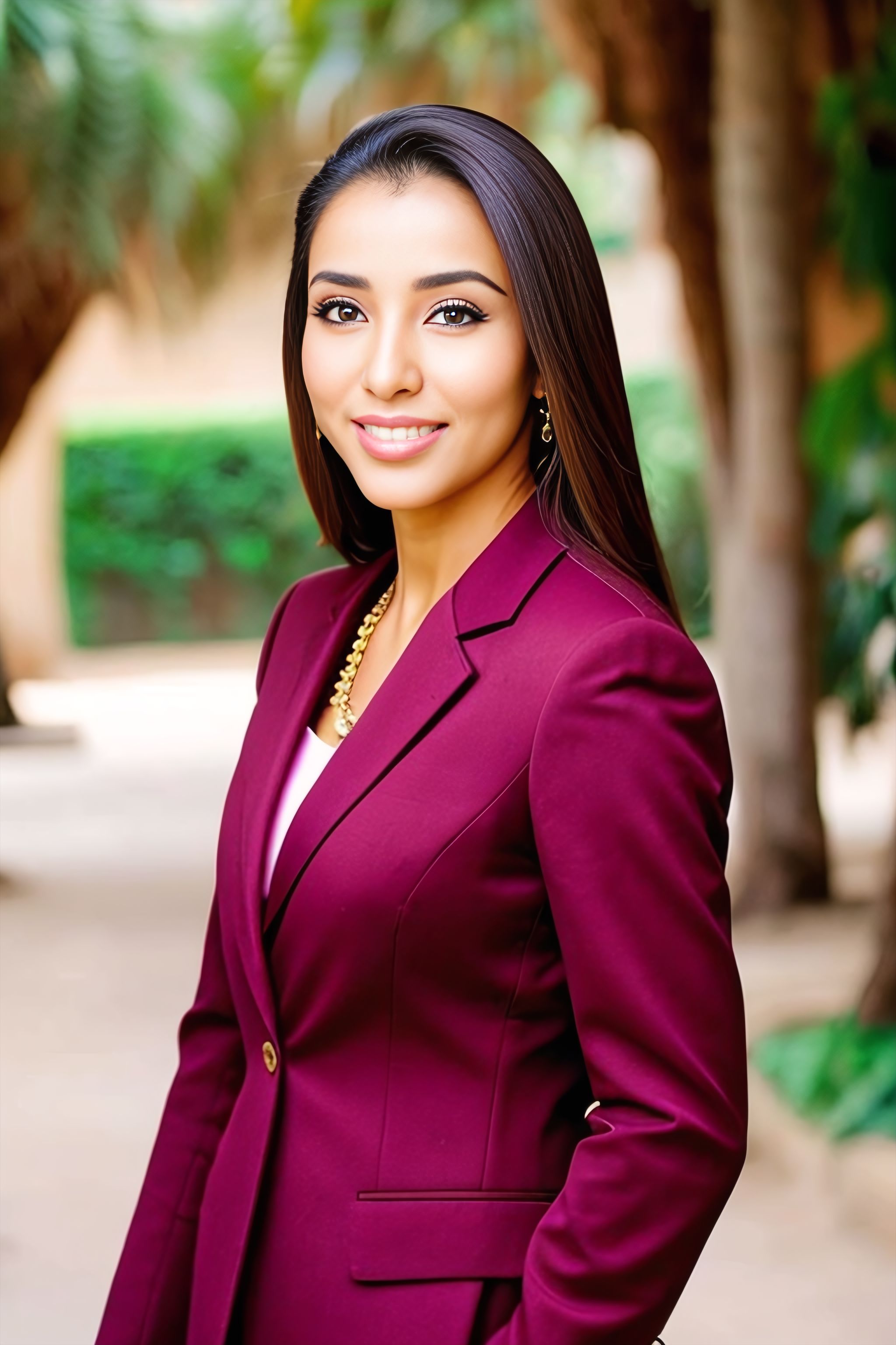 Portrait generated with Stable Diffusion.